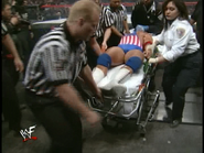 Royal Rumble 2000 Kurt on a Stretcher