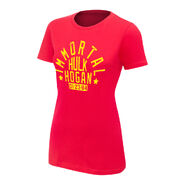 Hulk Hogan Immortal Red Women's Authentic T-Shirt