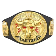The Rock "Brahma Bull" Replica Championship Title Belt