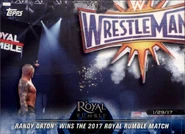 2018 WWE Road to WrestleMania Trading Cards (Topps) Randy Orton (No.71)