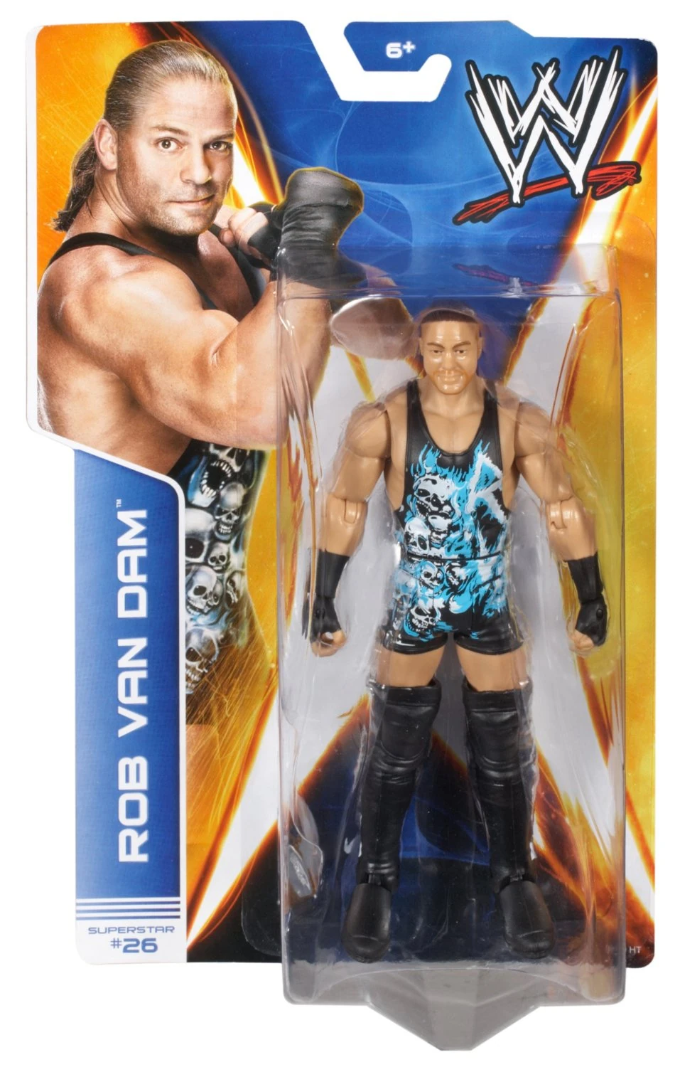 wwe rob van dam action figure