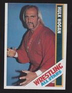 1985 Wrestling All Stars Trading Cards Hulk Hogan 1