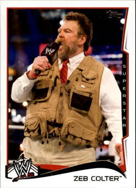 2014 WWE (Topps) Zeb Colter 53