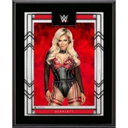 Scarlett Bordeaux 10.5 x 13 Sublimated Plaque