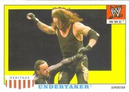 2008 WWE Heritage IV Trading Cards (Topps) Undertaker (No.12)