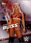 2016 WWE Divas Revolution Wrestling (Topps) Alexa Bliss (No.13)