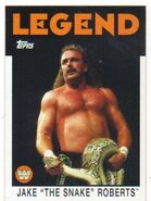 2016 WWE Heritage Wrestling Cards (Topps) Jake Roberts 85