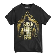 Braun Strowman "Back & Badder Than Ever" Authentic T-Shirt