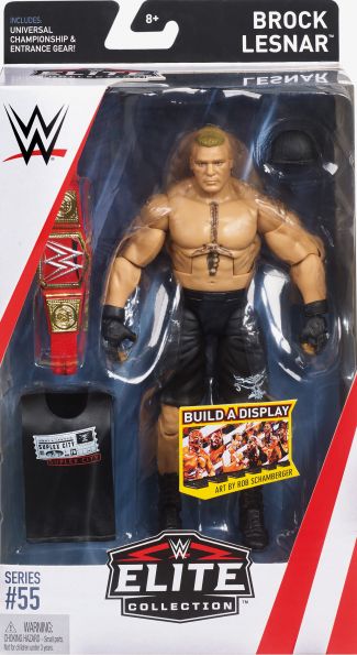 Brock Lesnar Wwe Elite 55 Pro Wrestling Fandom