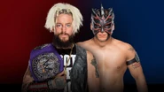 Enzo Amore (c) vs. Kalisto for the WWE Cruiserweight Championship