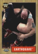 2008 WWE Heritage III Chrome Trading Cards (Topps) Earthquake (No.86)