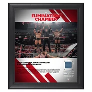 Baron Corbin Elimination Chamber 2019 15 x 17 Framed Plaque w/ Ring Canvas