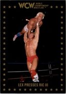 1991 WCW Collectible Trading Cards (Championship Marketing) Lex Presses Ric III 89