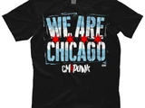 CM Punk "We Are Chicago" T-Shirt