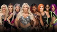 Alexa Bliss vs. Ember Moon vs. Charlotte Flair vs. Becky Lynch vs. Natalya vs. Lana vs. Naomi vs. Sasha Banks in a Money in the Bank ladder match