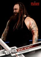 2017 WWE (Topps) Then, Now, Forever Bray Wyatt (No.112)