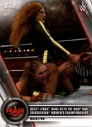 2020 WWE Women's Division Trading Cards (Topps) Becky Lynch (No.22)