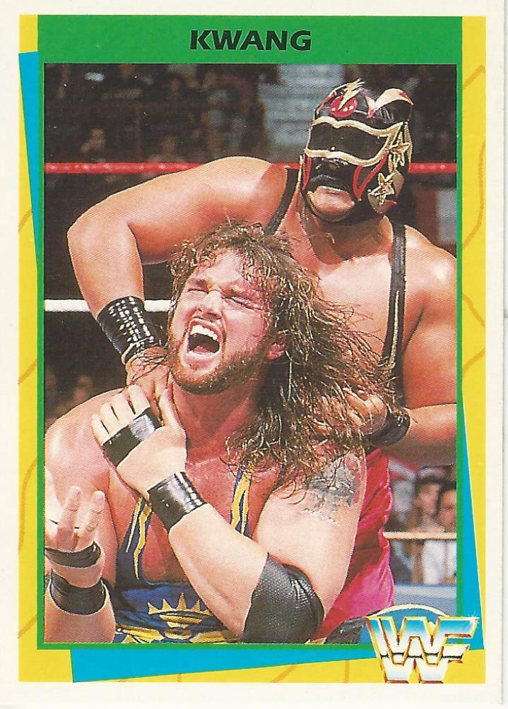1995 WWF Wrestling Trading Cards (Merlin) Kwang (No.155) Pro