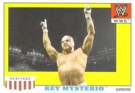 2008 WWE Heritage IV Trading Cards (Topps) Rey Mysterio 42
