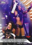 2021 WWE Women's Division Trading Cards (Topps) The Golden Role Models (No.41)