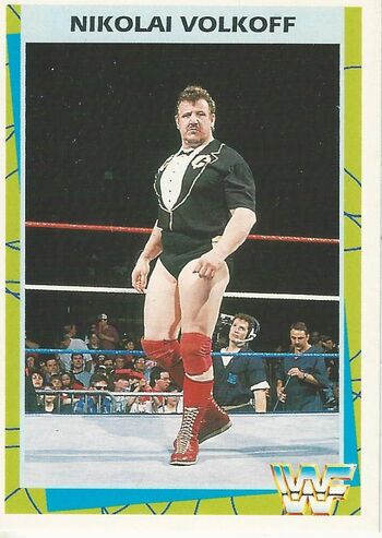 1995 WWF Wrestling Trading Cards (Merlin) Nikolai Volkoff 63