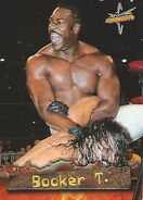 1999 WCW Embossed (Topps) Booker T (No.24)