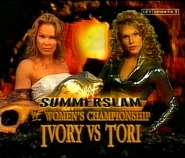 Ivory Vs Tori.jpg (70 KB) Ivory (c) vs. Tori for the WWF Women's Championship
