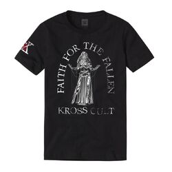 Men's White Karrion Kross & Scarlett Faith For The Fallen T-Shirt