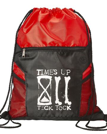Karrion Kross Time S Up Tick Tock Drawstring Bag Pro Wrestling Fandom