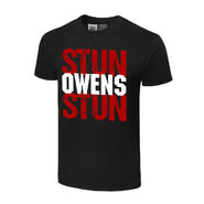 Kevin Owens "Stun Owens Stun" Authentic T-Shirt