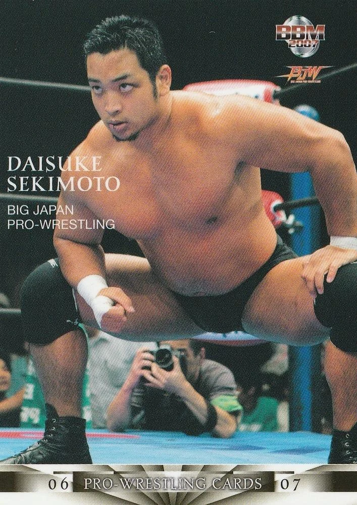 2006-07 BBM Pro Wrestling Daisuke Sekimoto (No.43) | Pro