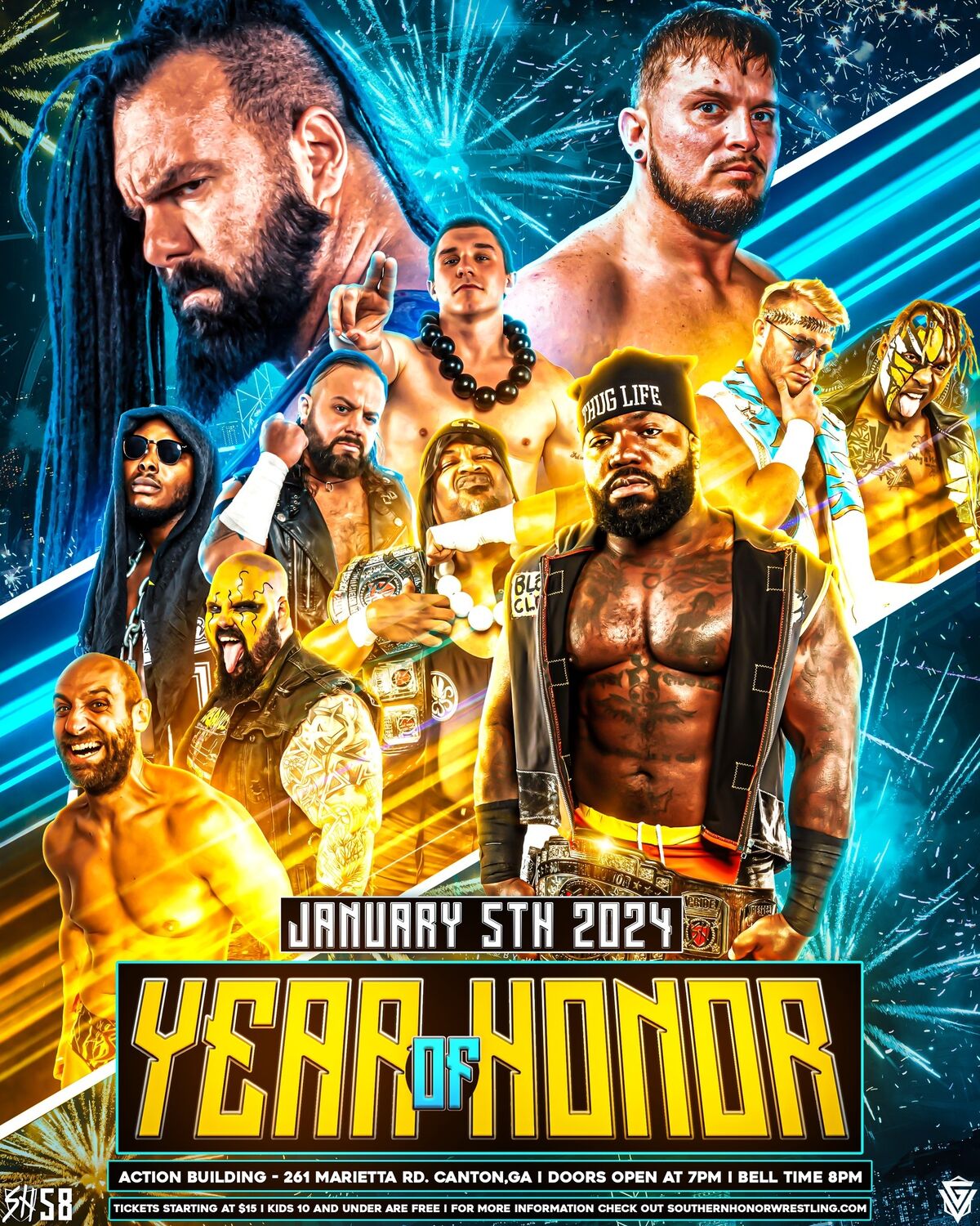 SHW Year of Honor 2024 Pro Wrestling Fandom