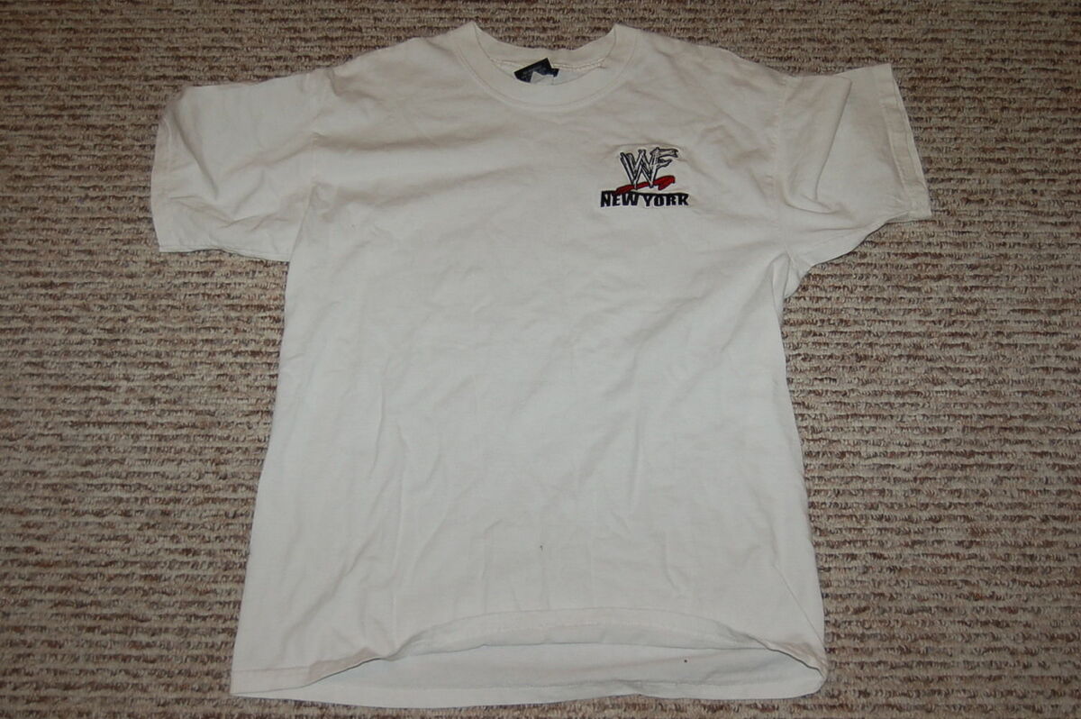 WWF New York White T-Shirt | Pro Wrestling | Fandom