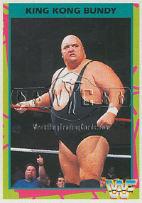 1995 WWF Wrestling Trading Cards (Merlin) King Kong Bundy (No.62) | Pro ...
