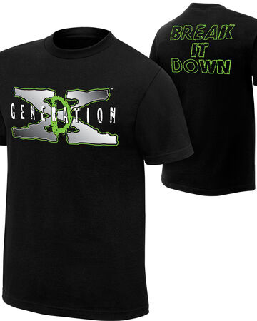 D Generation X Break It Down T Shirt Pro Wrestling Fandom D Generation X Break It Down T Shirt Pro Wrestling Fandom