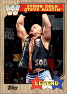 2017 WWE Heritage Wrestling Cards (Topps) Stone Cold Steve Austin 97