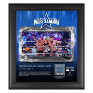 Sheamus, Ridge Holland and Butch WrestleMania 38 15x17 Commemorative Plaque