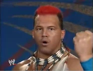 Tatanka giving an interview.