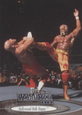 2003 WWE WrestleMania XIX (Fleer) Hollywood Hulk Hogan (No.29)