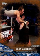 2017 WWE Road to WrestleMania Trading Cards (Topps) Dean Ambrose (No.3)