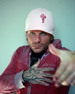 Jeff Hardy Billed Beanie (Pink)