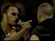 The Rock and Big Bossman get heated