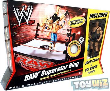 Raw Wrestling Ring Set Pro Wrestling Fandom