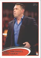 2012 WWE (Topps) Michael Cole 43