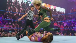 Split-Legged Leg Drop