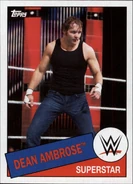 2015 WWE Heritage Wrestling Cards (Topps) Dean Ambrose (No.71)
