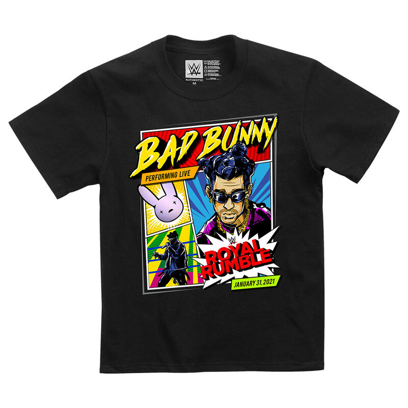 Wwe bad bunny shirt clearance