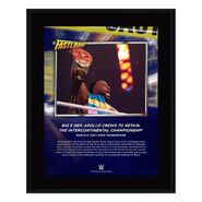 Big E Fastlane 2021 10 x 13 Commemorative Plaque