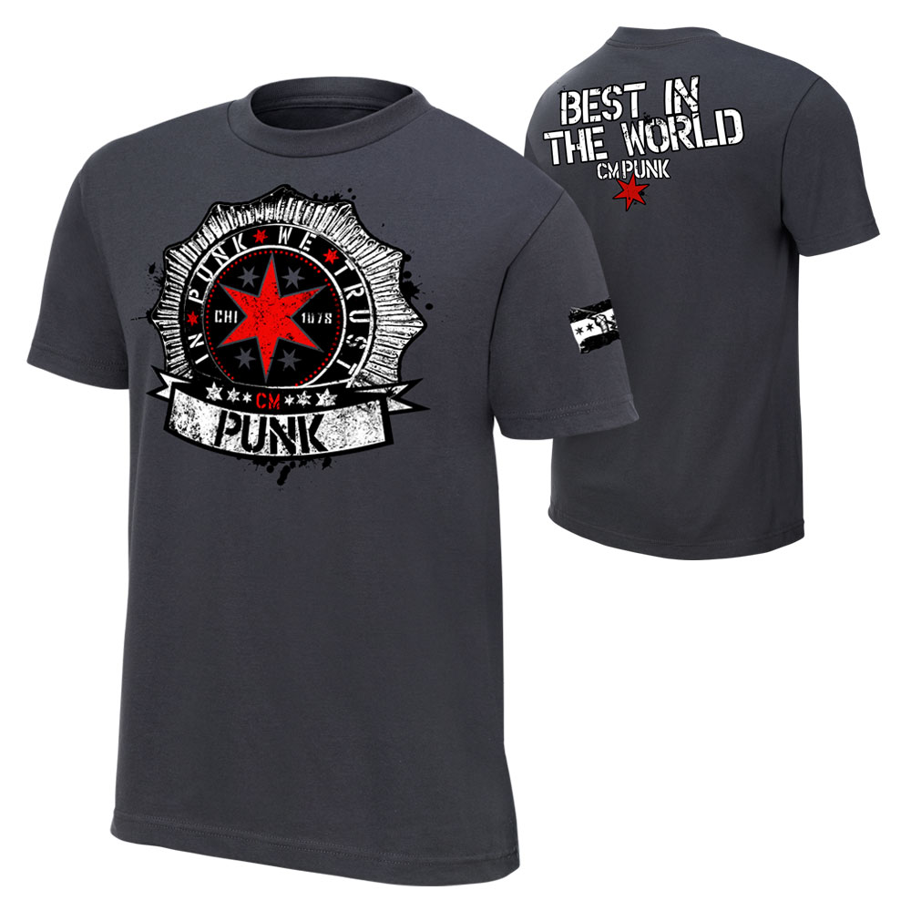 CM Punk In Punk We Trust T-Shirt, Pro Wrestling