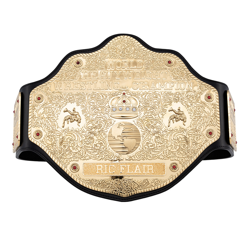 Ric Flair WCW Heavyweight Championship Replica Title (5mm) | Pro ...